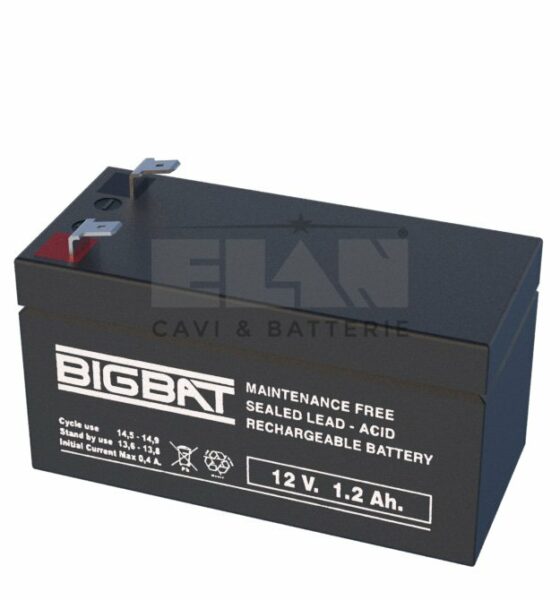 012012 Batteria al piombo 12V 1,2Ah